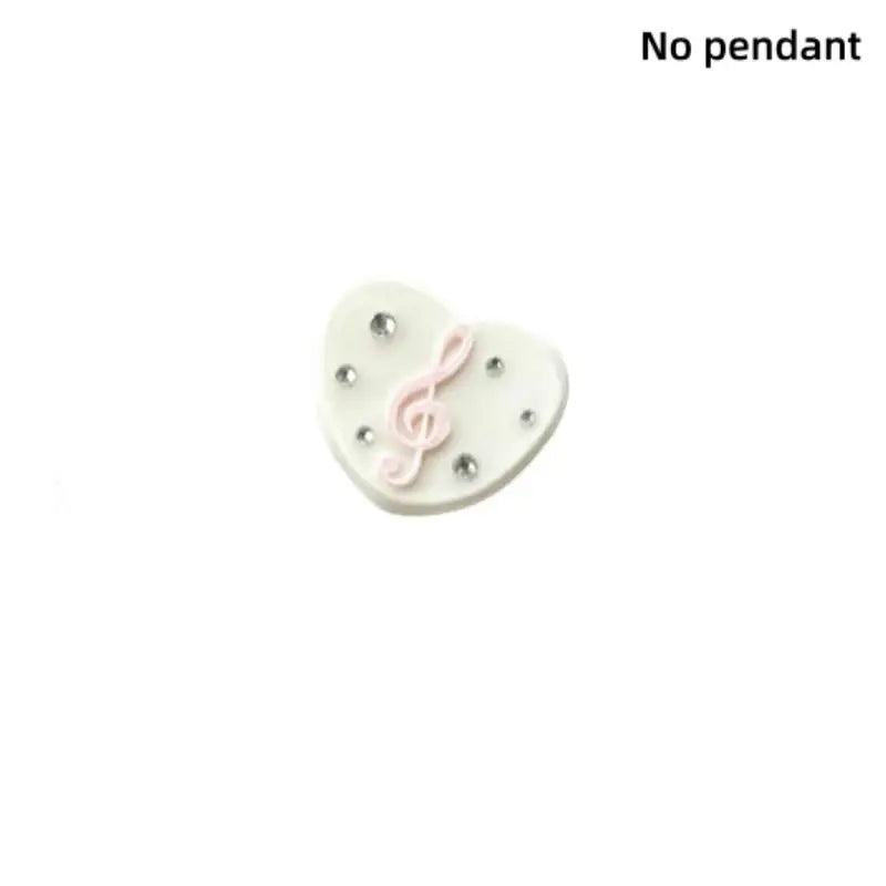 Y2K Heart Earphone Storage Bag & Keychain – Musical Note Earphone Storage Bag HIP A1