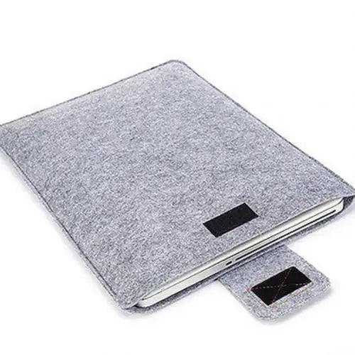 Premium Felt Laptop Sleeve for MacBook & iPad – 11" 13" 15" Felt Laptop Sleeve HIP Light Grey 11 inch