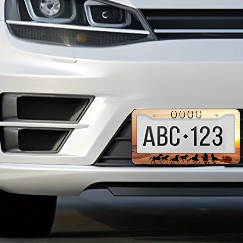 License Plate Frames for USA & Canada – Durable Unisex License Plate Frame HIP