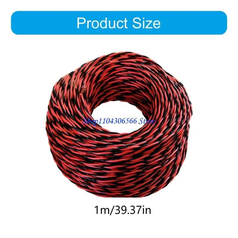 1.0mm² Copper Core Speaker Wire 1m – HiFi Audio Cable Speaker Cable HIP