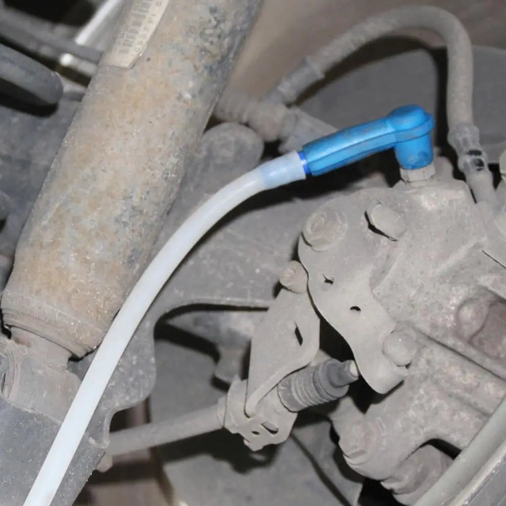 Car Brake Oil Exchange Pumping Connector with 50cm Hose Oil Exchange Pipe Tool Car Brake Fluid Oil Filling Equipment Accessories HIP
