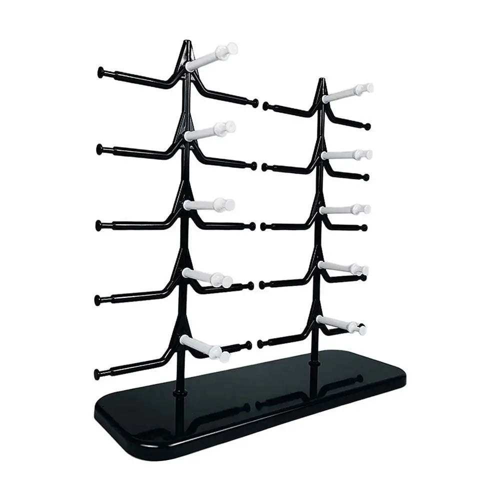 Solid Wood Sunglasses & Eyeglasses Display Stand – 5/10 Pair Eyewear Display Stand HIP 01--10pair Glasses