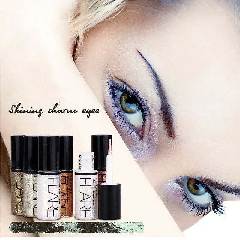 Professional Makeup Silver Rose Gold Color Liquid Glitter Eyeliner New Shiny Eye Liners for Women Eye Pigment Korean Cosmetics HIP