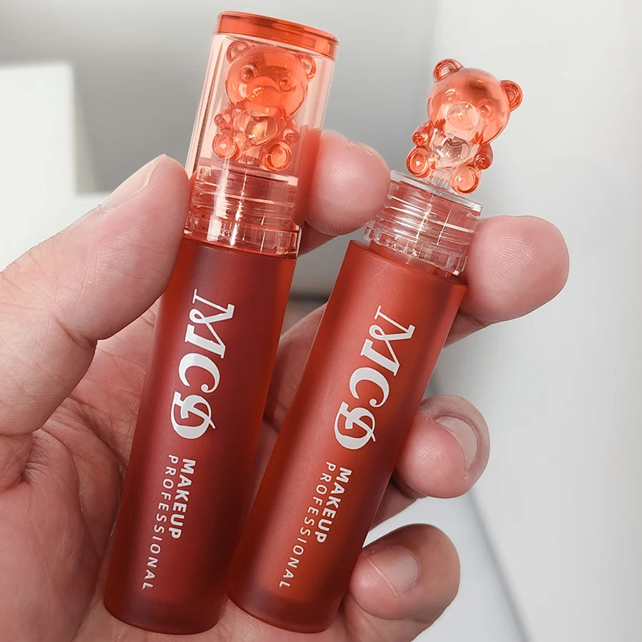 MCD 12-Color Moisturizing Lip Gloss & Velvet Liquid Lipstick Lip Gloss HIP