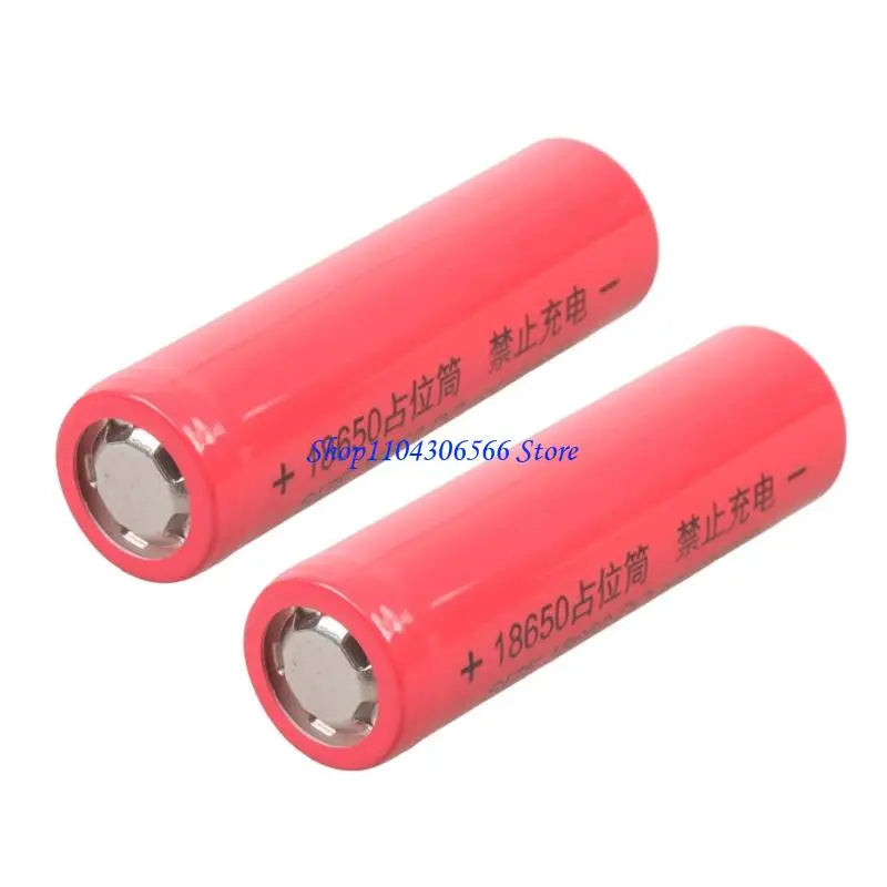 2-Pack 18650 Dummy Battery Placeholder Shell | Welding Practice Battery Placeholder Shell HIP