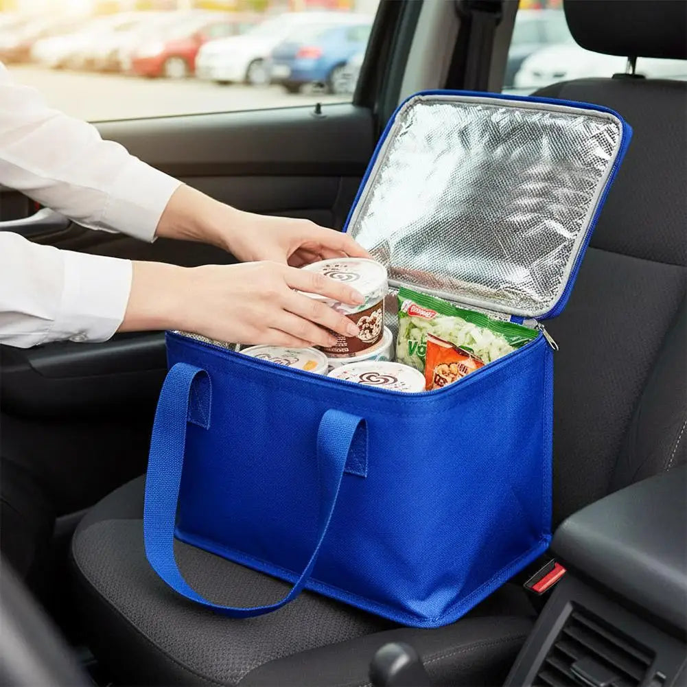 Insulated Cooler Bag,Food Delivery Insulated Bags Pizza Takeaway Thermal Warm Cooler Bag Thermal Bag For Camping Picnic HIP