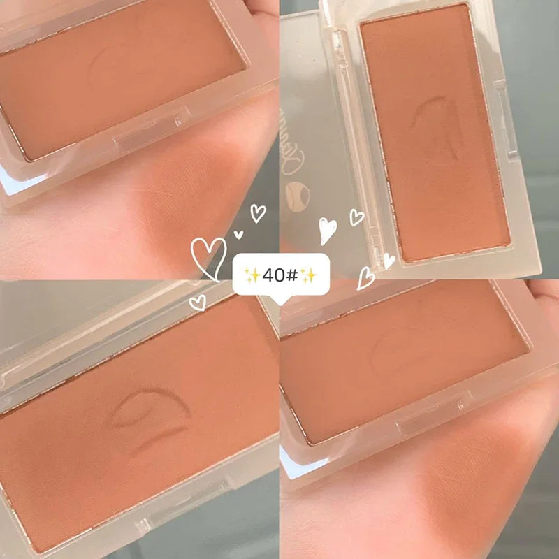 Single Eyeshadow Blush Concealer Blush Highlighter Palette Combination Shimmer Brighten Waterproof Matte Non-Smudge Cosmetic HIP 40 Eyeshadow