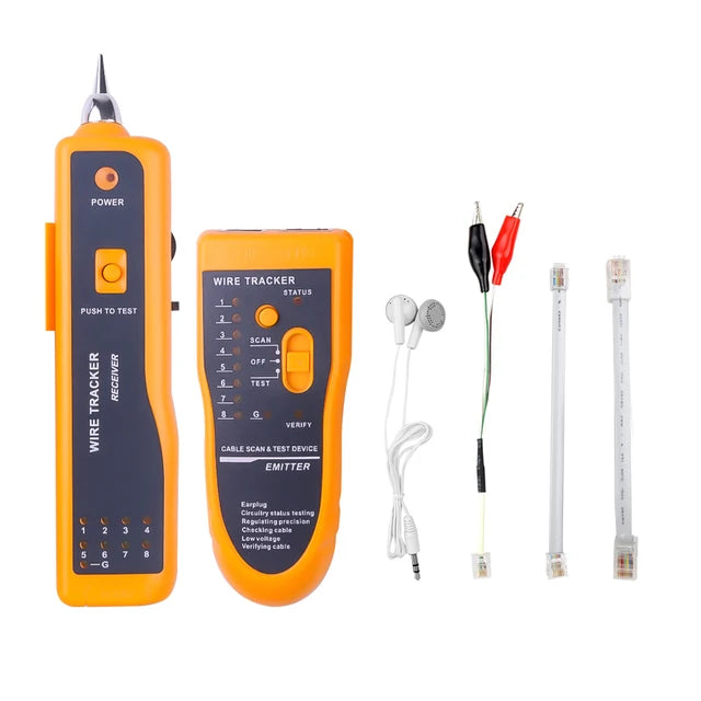 Network Cable Tester & LAN Wire Tracker – RJ45 RJ11 Cat5 Cat6 Network Cable Tester HIP