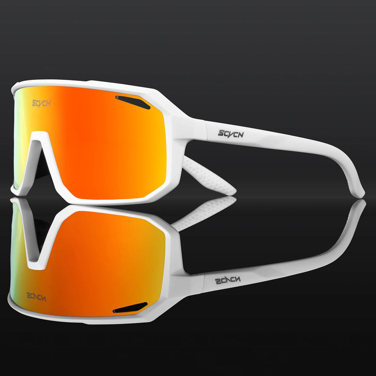 SCVCN UV400 Cycling Sunglasses – Unisex Sports Eyewear Sports Cycling Sunglasses HIP DZ-SC-X62-05 1lens-no box