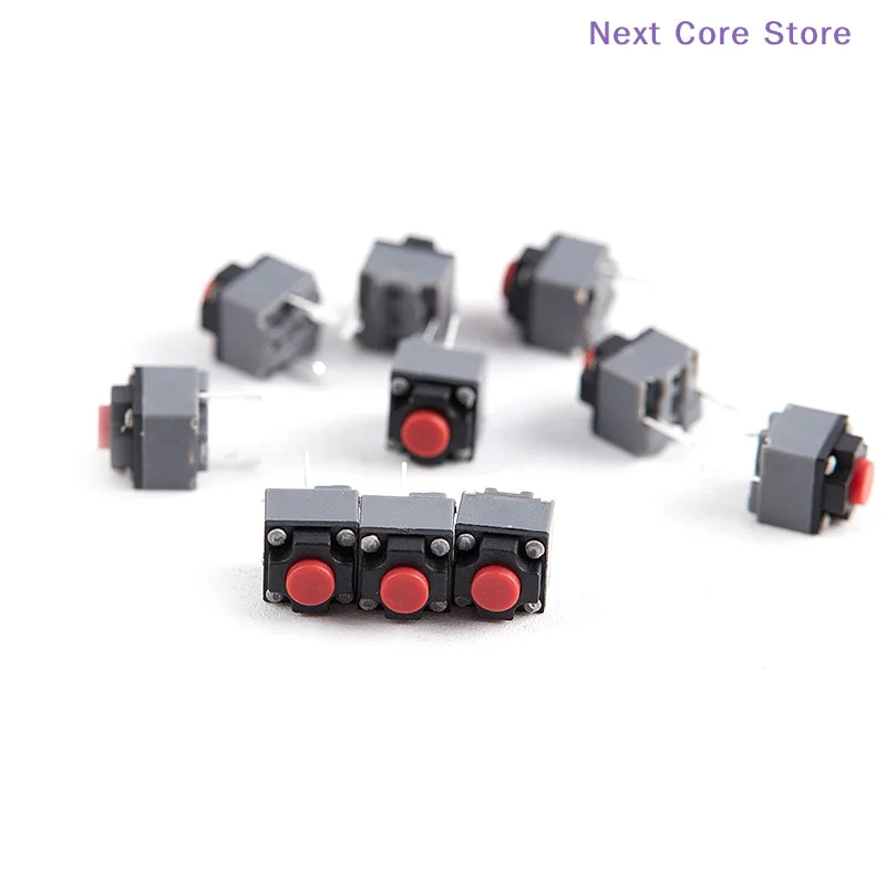 10-Pack Kailh Silent Mouse Micro Switches 6×6×7.3mm Mouse Micro Switch HIP