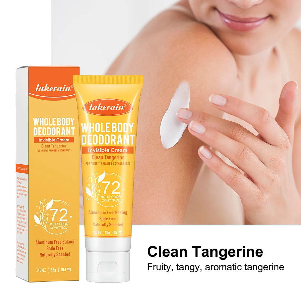 Perfume Cream Whole Body Deodoran 72 Hour Odor Control Long Lasting Fragrance Cream Dating Aroma Cooling armpit HIP