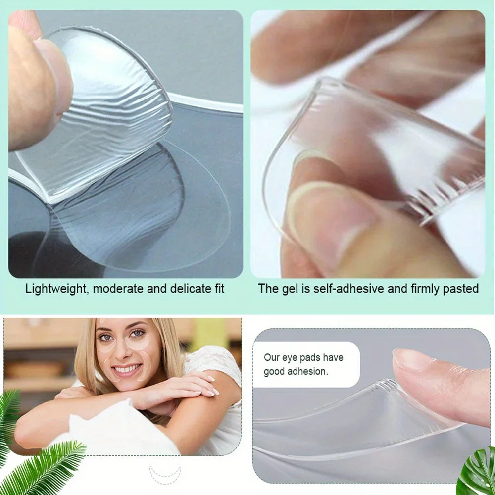 Reusable Silicone Anti-Wrinkle Face Patches – Forehead & Eye Anti-Wrinkle Face Patches HIP