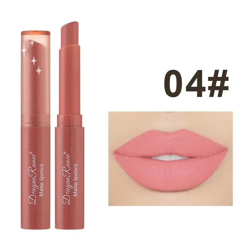 1/3pcs Nude Lipstick Crayon Long Lasting Matte Lipstick Pencil 24 Hours Waterproof Set Lip Moisturizer Colouring Lip Tint Stick HIP 04