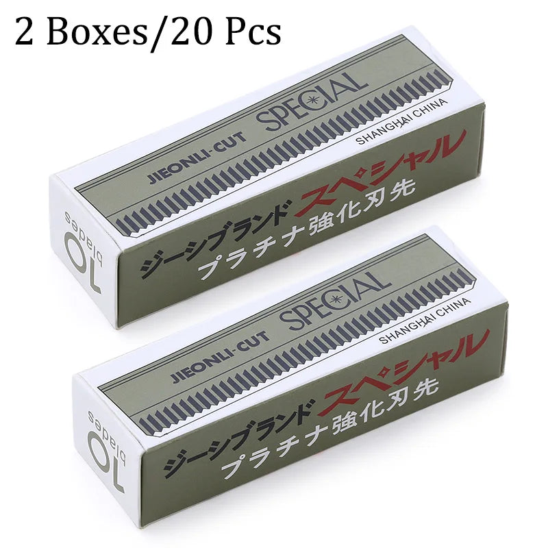 Stainless Steel Eyebrow Trimmer & Face Razor – 10/80 Pcs Eyebrow Trimmer Razor HIP C629-20pcs