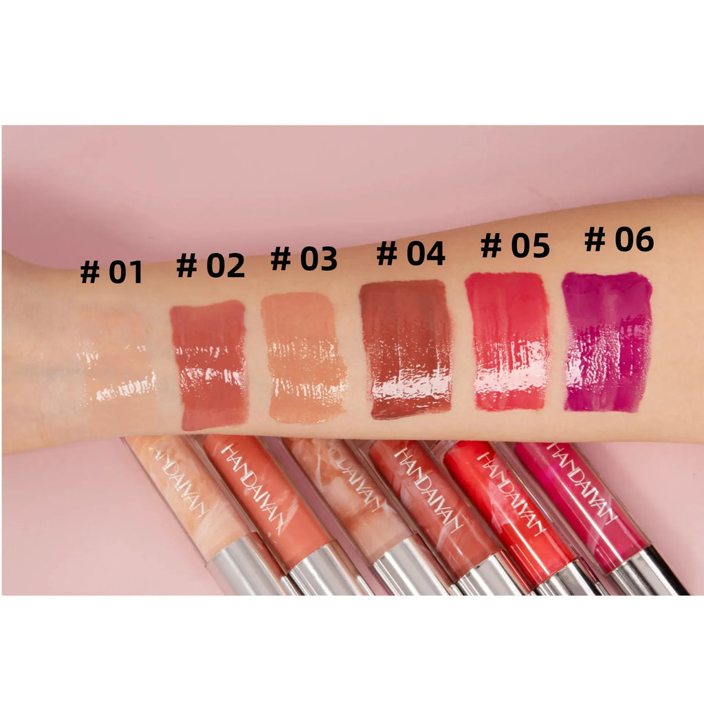 Handaiyan Vitamin E Lip Gloss – Hydrating Plumping Glaze Lip Gloss HIP