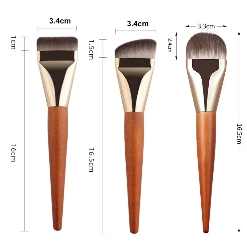 RUZOFO Super Thin Foundation & Concealer Brush Set 1–3 Pcs Foundation Makeup Brush HIP