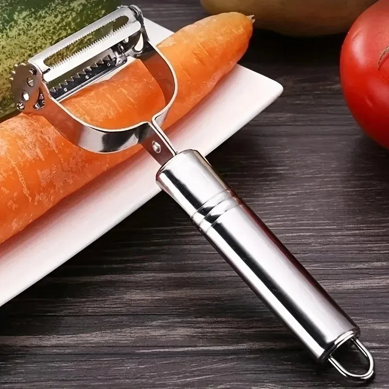 Stainless Steel Vegetable Peeler & Grater | Kitchen Tool Vegetable Peeler Grater HIP
