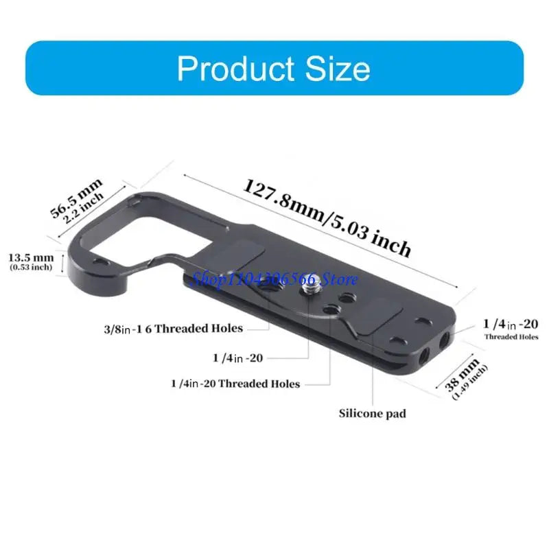 Aluminum L-Bracket Camera Base Plate – Vertical Shooting Camera L-Bracket HIP