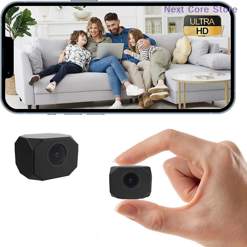 4K HD Mini WiFi Camera – Portable Smart Home Security Cam WiFi Security Camera HIP