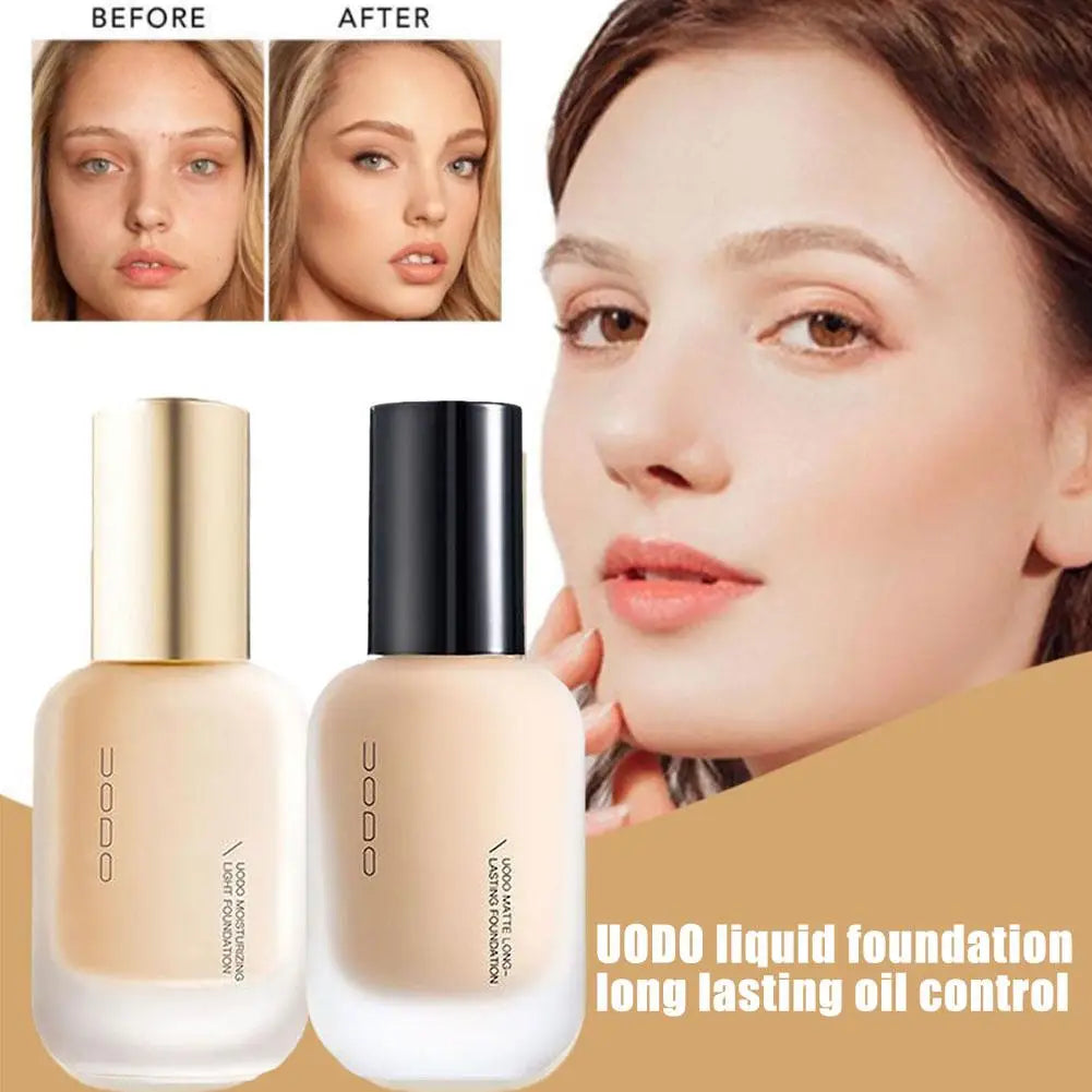 UODO Liquid Foundation BB Cream – Waterproof, Long-Lasting 30ml Liquid Foundation HIP