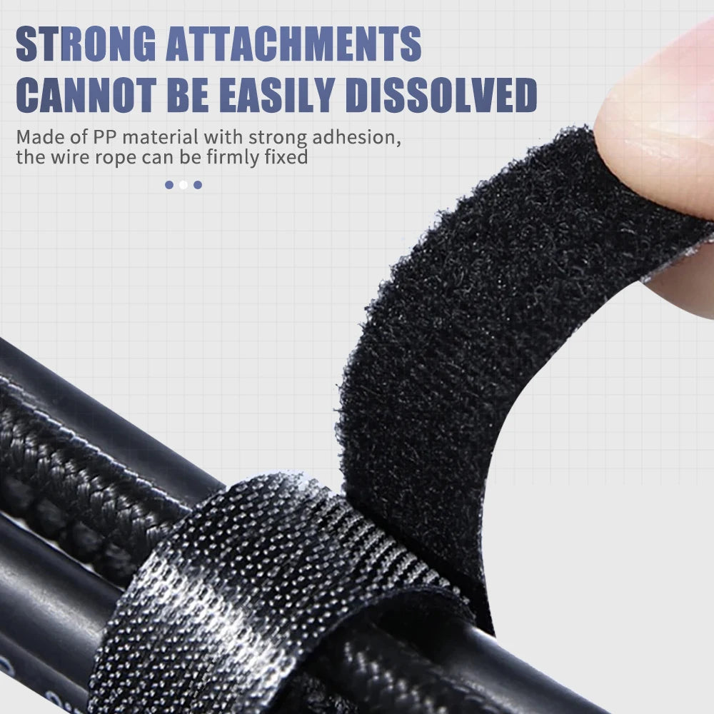 Nylon Magic Cable Organizer Ties – Reusable Cord Management Cable Management Ties HIP