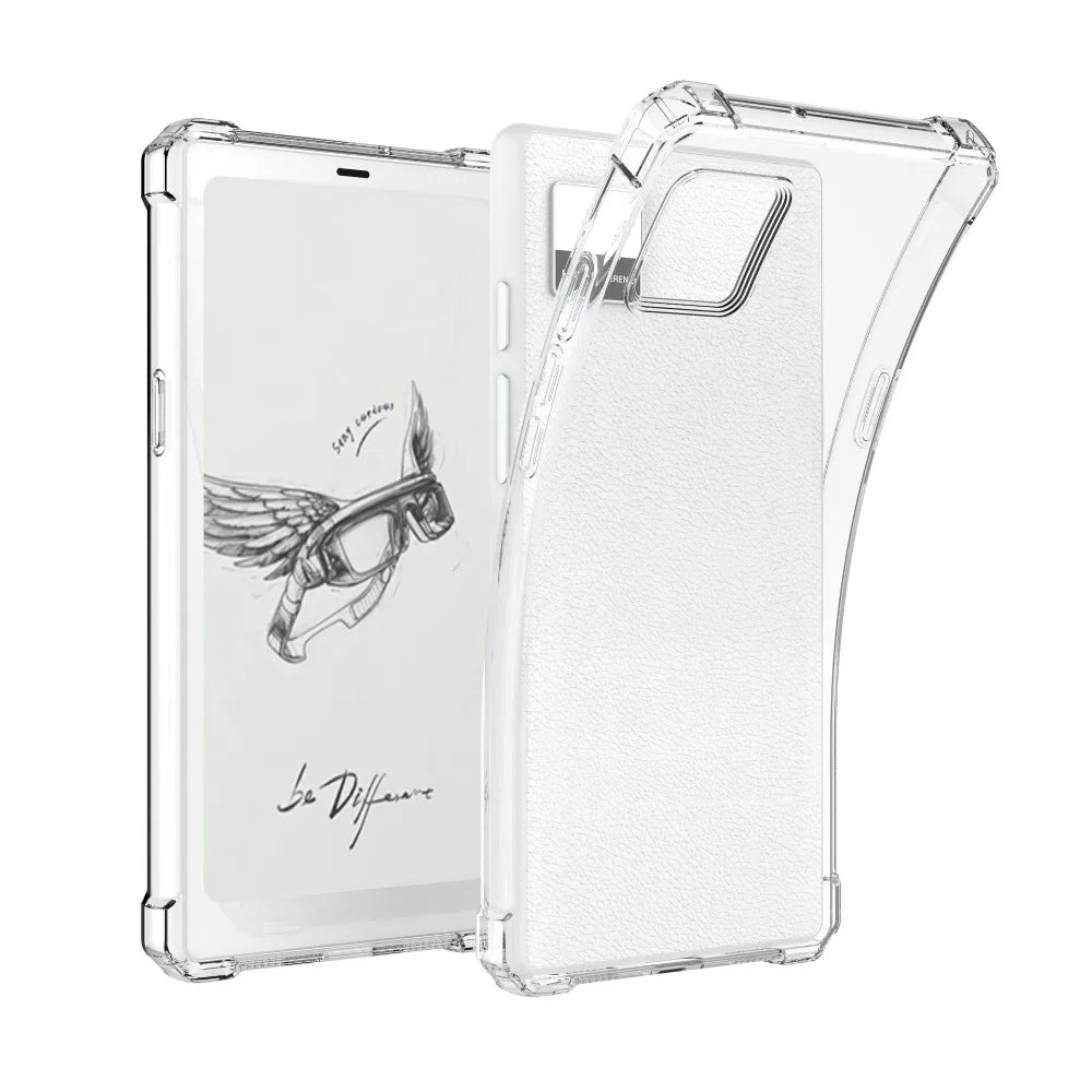 Airbag Clear TPU Case for Onyx Boox 6" e-Reader – Shockproof E-Reader Case HIP P6