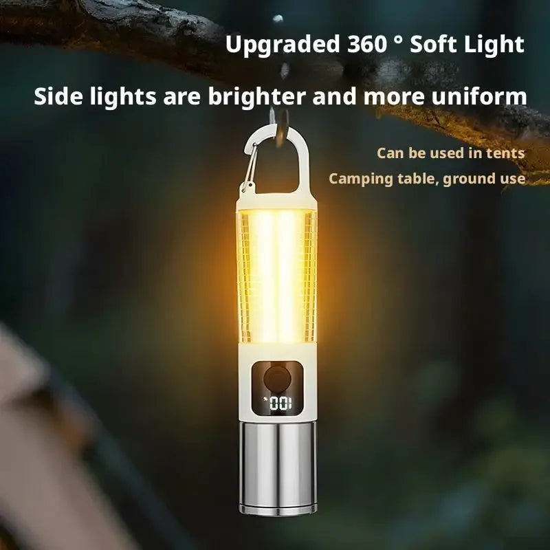 ESMARTER Telescopic Zoom Flashlight – Rechargeable, 350+ Lumen Zoomable Flashlight HIP
