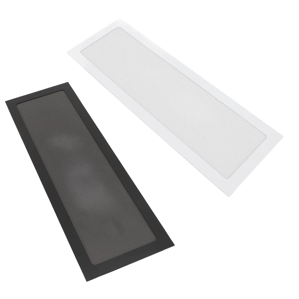 Computer Fan Filter Grills PVC 4.72x14.17in PC Cooler Fan Dust Filter Magnetic Frame for Fan Vent for Computer Cooler Fan HIP