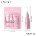 LAIKOU Sakura 3-Piece Skincare Set – Serum, Eye Cream & Essence Skincare Gift Set HIP LK89191E