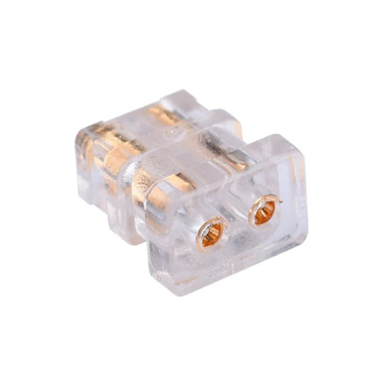2-Pack 0.78mm Double Pin Female Socket – DIY IEM Cable Headphone Cable Connector HIP onesize