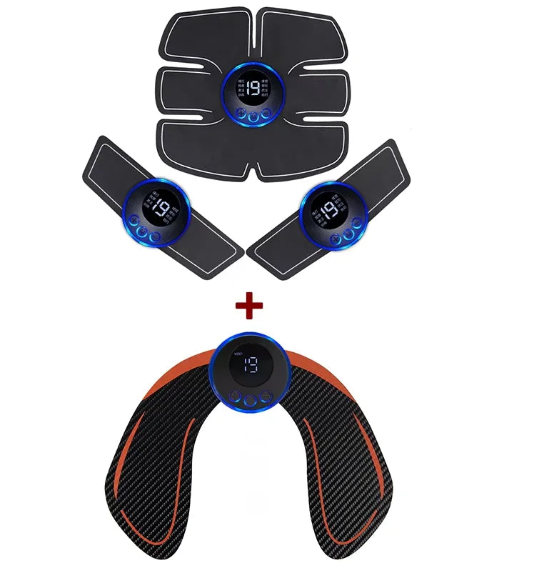 EMS Muscle Stimulator – Abs & Arms Training Device for Men EMS Muscle Stimulator HIP 6pack-3in1andHip
