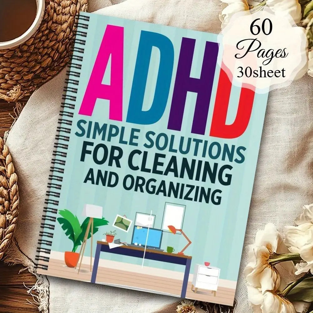 ADHD Cleaning Planner – Weekly & Daily Schedule Notebook Planning Notebook HIP