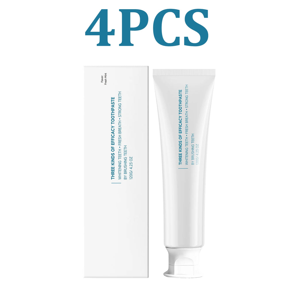 Fresh Mint Toothpaste – Daily Oral Cleaning & Breath Care 120g Mint Toothpaste HIP 4PCS
