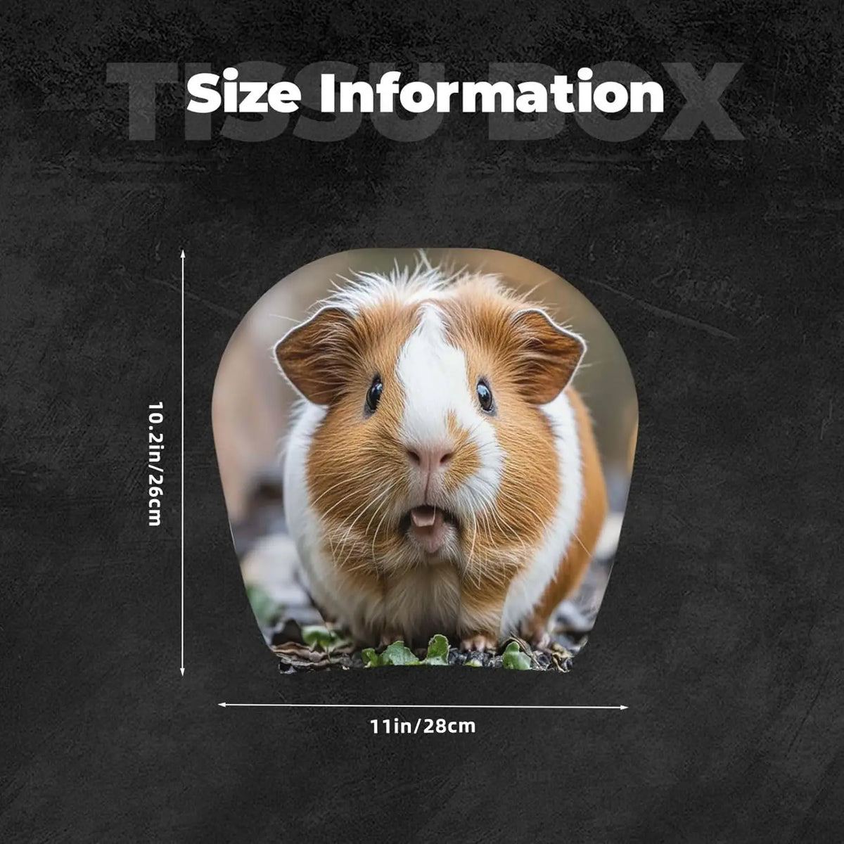 2-Pack Guinea Pig Car Headrest Covers – Soft & Breathable Car Headrest Cover HIP
