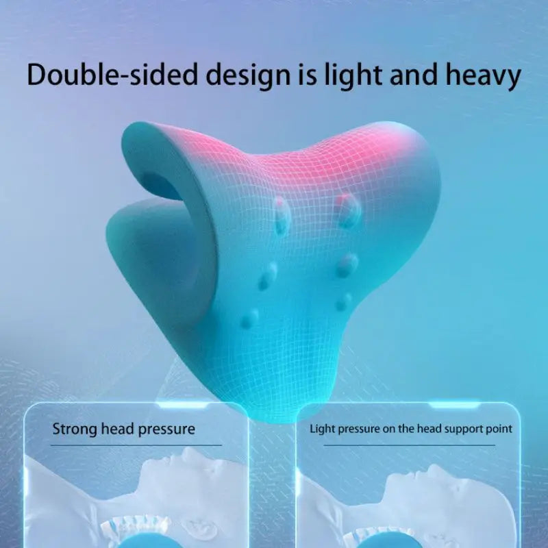 Cervical Neck Stretcher Traction Pillow – Shoulder Relaxer Cervical Traction Pillow HIP