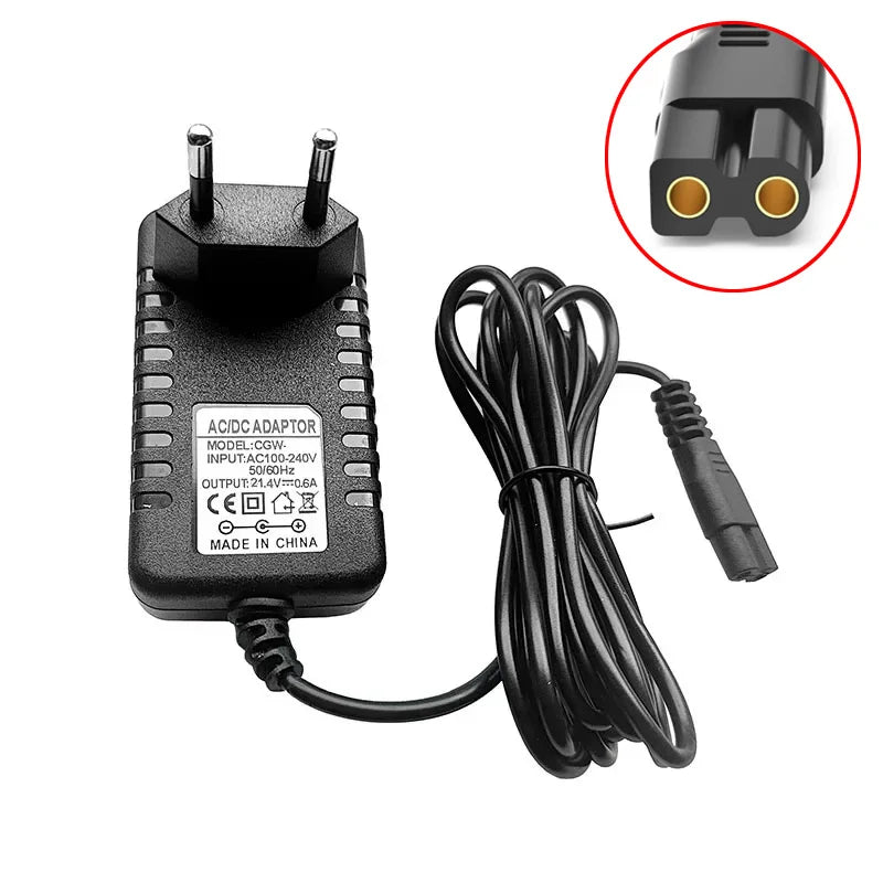 21.4V 0.6A JIMMY Vacuum Charger – ZD12D214060EU Replacement Vacuum Charger Adapter HIP US