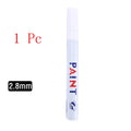 Permanent White Oily Marker Pens – 4 Sizes, Waterproof Art Marker Pen Set HIP 1 x 2.8mm