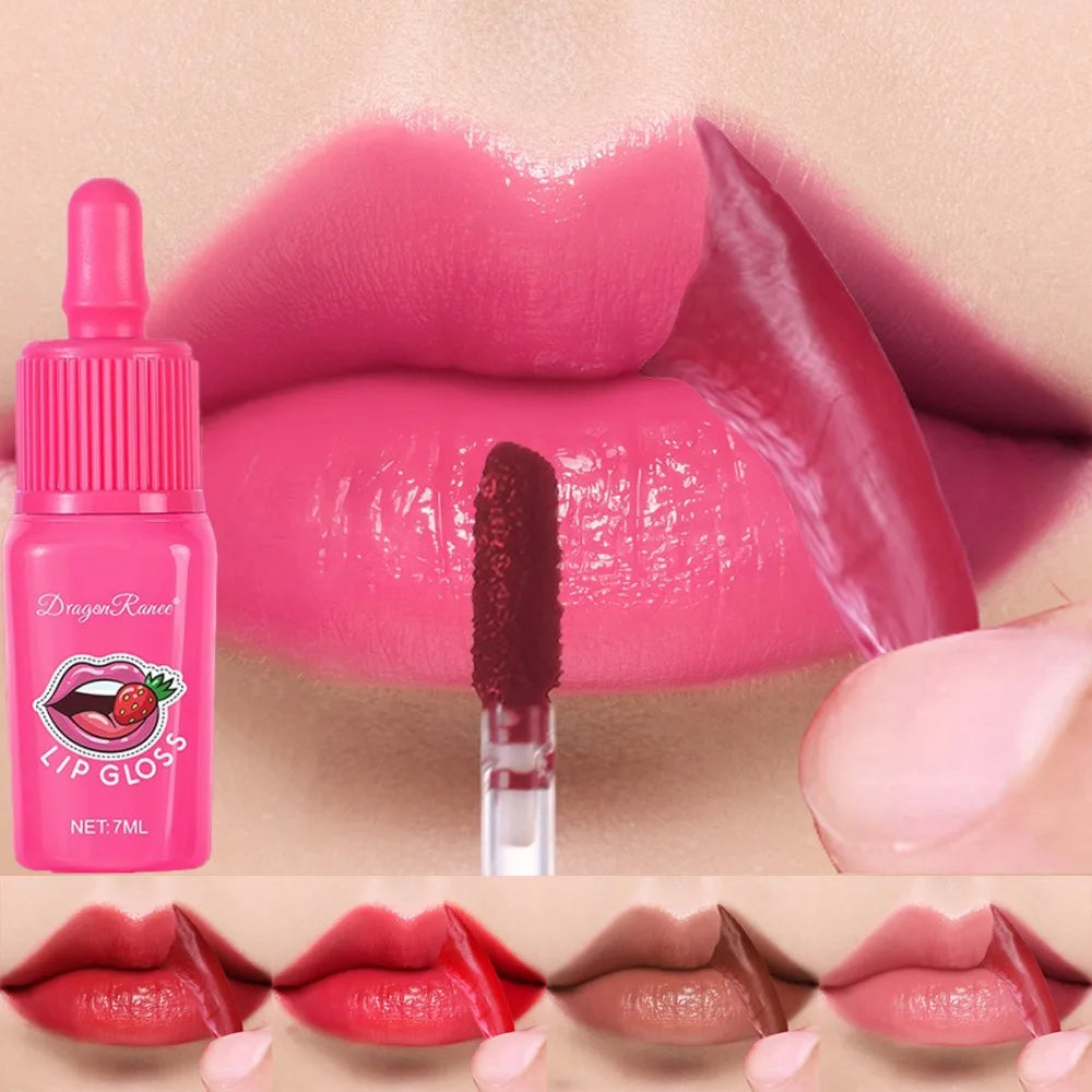 Peel-off Lip Gloss Waterproof Long Lasting Non-Stick Cup Lipstick Matte Sexy Red Tear-off Liquid Tattoo Lip Stain Cosmetics HIP