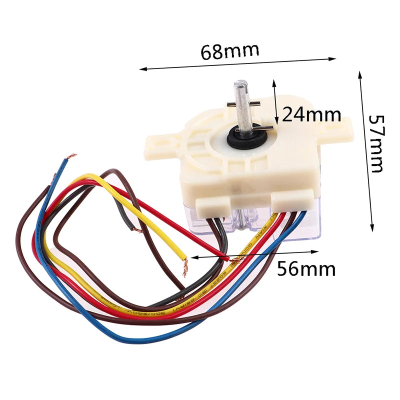 6-Wire 180° Washing Machine Timer Switch – Semi-Automatic Washing Machine Part HIP