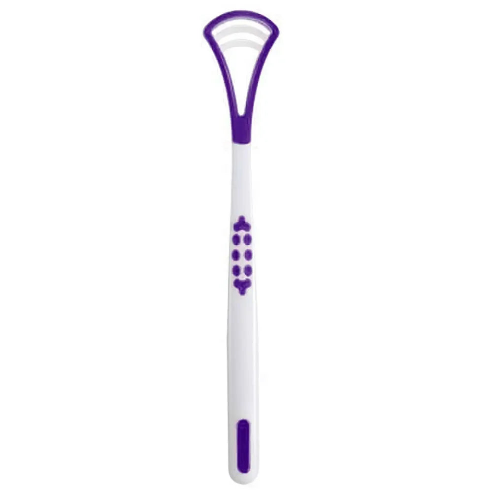RUZOFO Reusable Tongue Scraper Cleaner for Adults Tongue Scraper HIP C786-Purple 1pcs