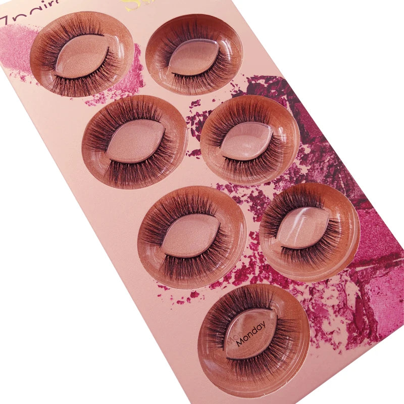 YSDO 3D mink makeup eyelashes 7 pairs hand made fluffy maquilagem mink lashes natural false eyelashes thick fake lashes cilios HIP