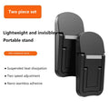 2-Pack Foldable Mini Laptop Stand – Portable Cooling Riser Laptop Stand HIP dual mode black