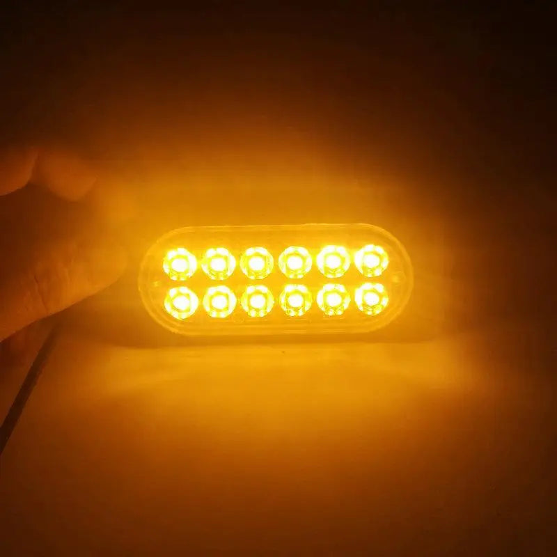 LED Strobe Beacon Warning Light 12V 24V – Car & Truck LED Warning Beacon HIP A1