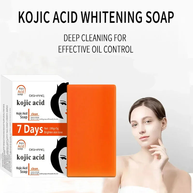 Kojic Acid Brightening Soap – Cleanse, Moisturize & Even Skin Brightening Bar Soap HIP