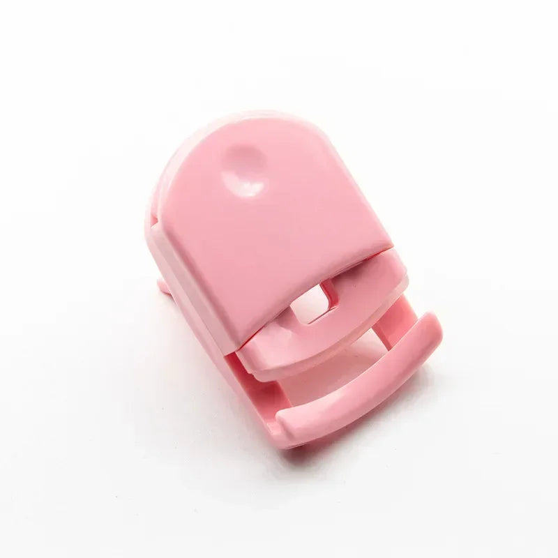 RUZOFO Mini Folding Eyelash Curler – Multicolor Makeup Clip Eyelash Curler HIP C761-Pink 1pcs