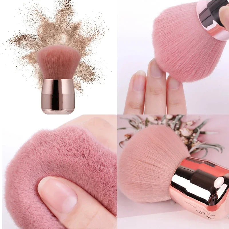 Metal Handle Nail Dust Brush – UV Gel & Powder Cleaner | HIP Nail Dust Brush HIP