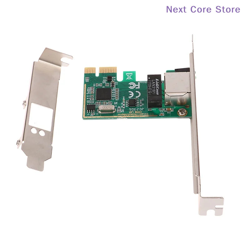 Gigabit PCI-E Network Card 10/100/1000Mbps RJ-45 LAN Adapter PCI-E Network Card HIP
