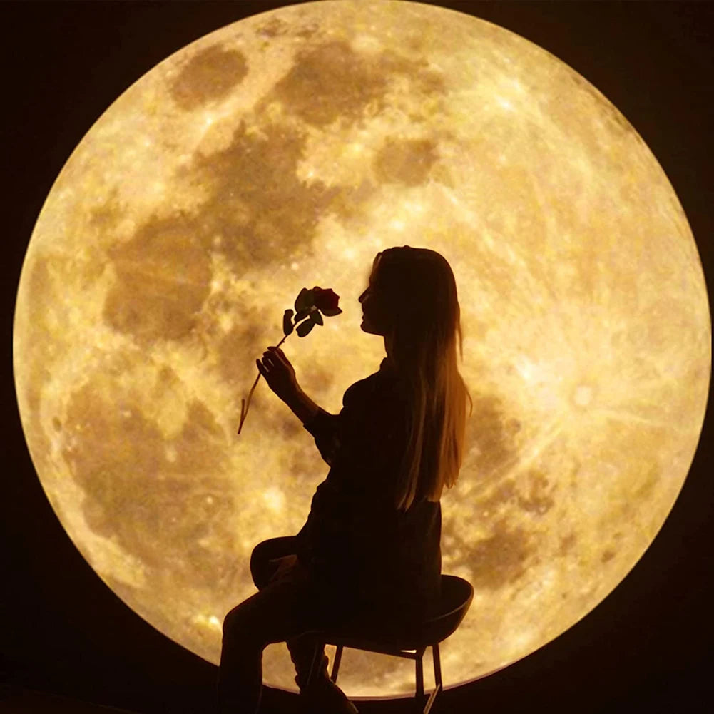 Fantasy Moon Projection Lamp Galaxy Light Background Projector Night Light Photo Prop Wall Lights Party Decoration Bedroom Decor HIP