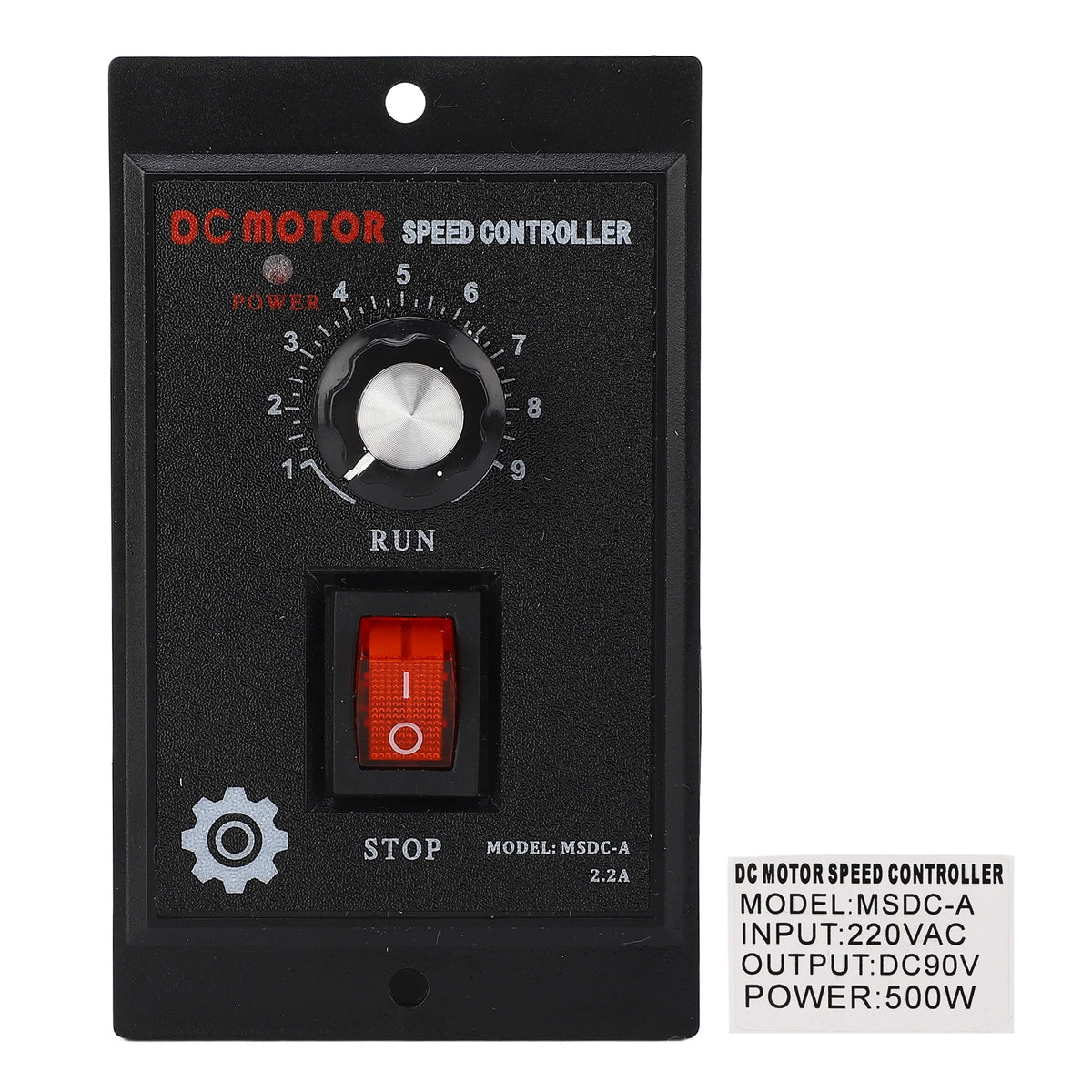 DC Motor Speed Controller 220V AC Input 90V DC Output Motor Regulator Control Switch HIP 500W