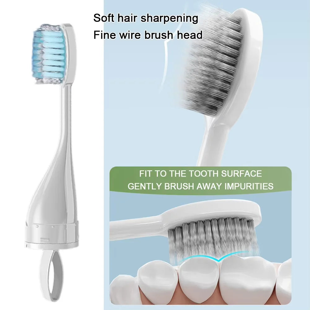 3 In 1 Portable Toothbrush Can Hold Toothpaste Integrated Hygienic Folding Travel Toothbrush Oral Cleaning Tools Easy Carrying HIP